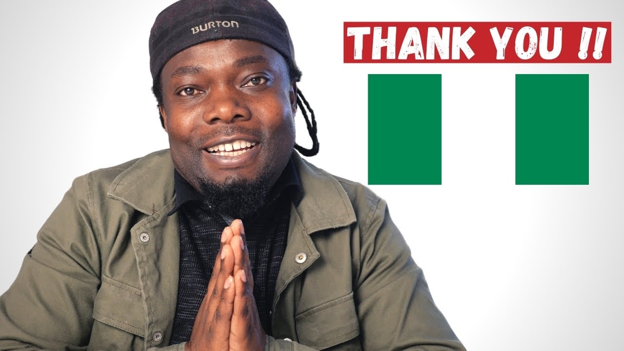 Nigerians keep on showing me support!!! I am thankful