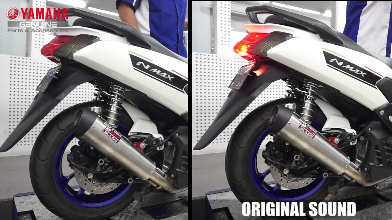 DAYTONA SLASH MUFFLER NMAX !! +DB KILLER !!