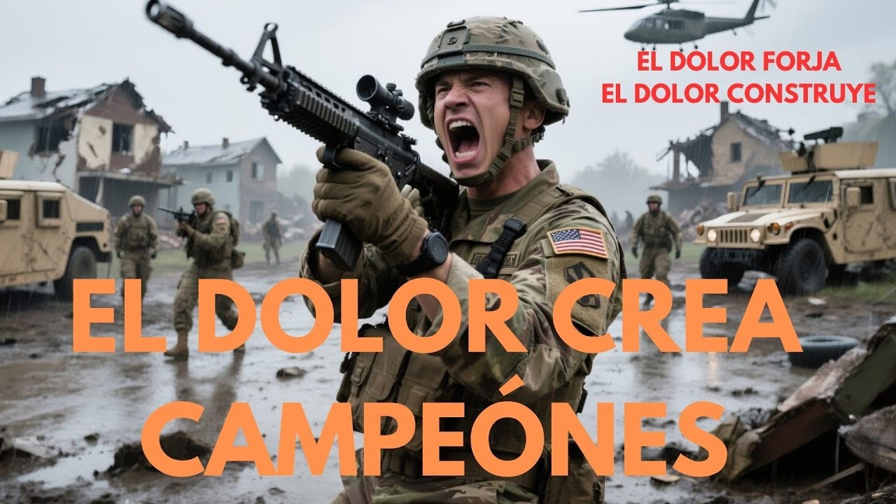ENFRENTA EL DOLOR COMO UN CAMPEÓN | EL DOLOR FORJA | EL DOLOR CONSTRUYE | mentalidad militar