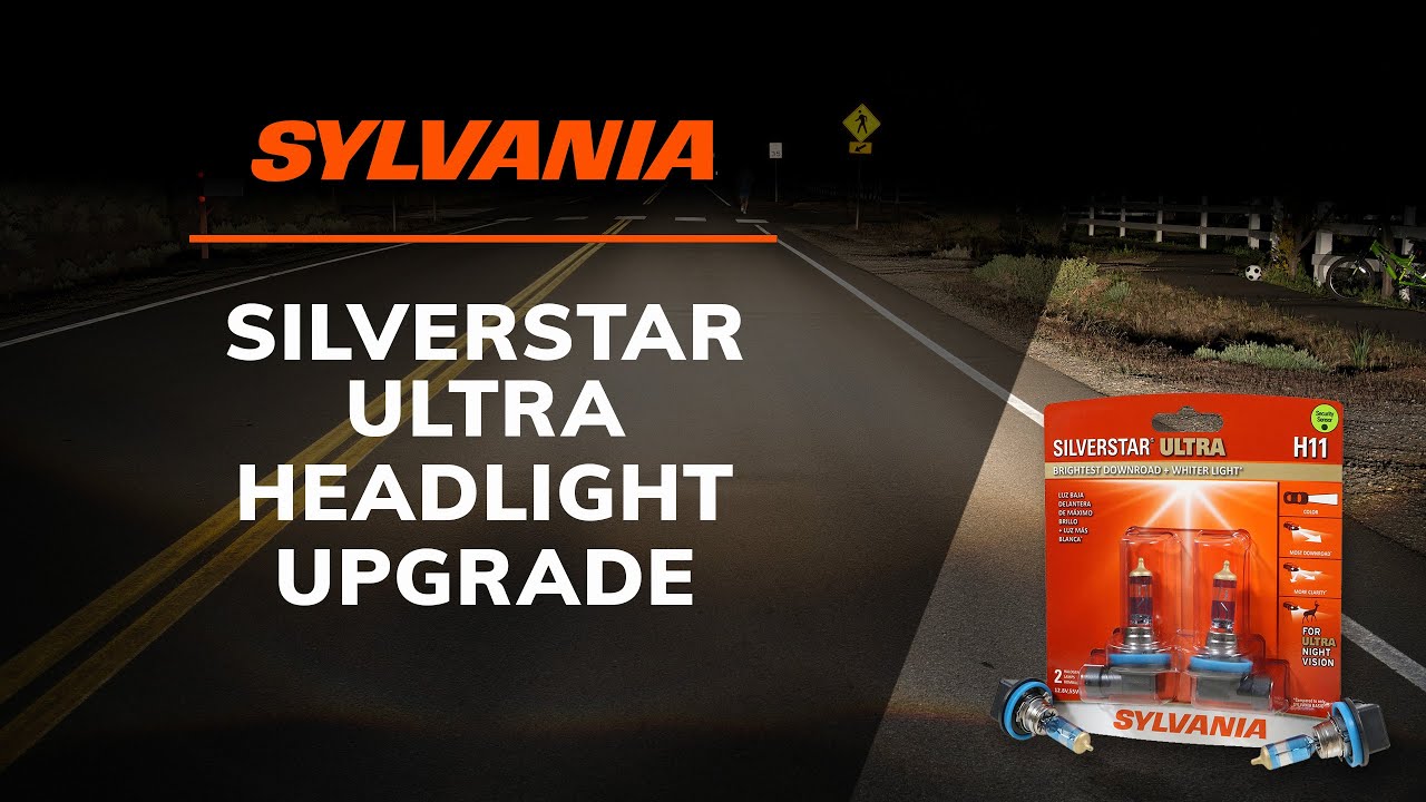 SYLVANIA Headlight Comparison: Basic vs Silverstar Ultra | Side-by-Side Night Drive