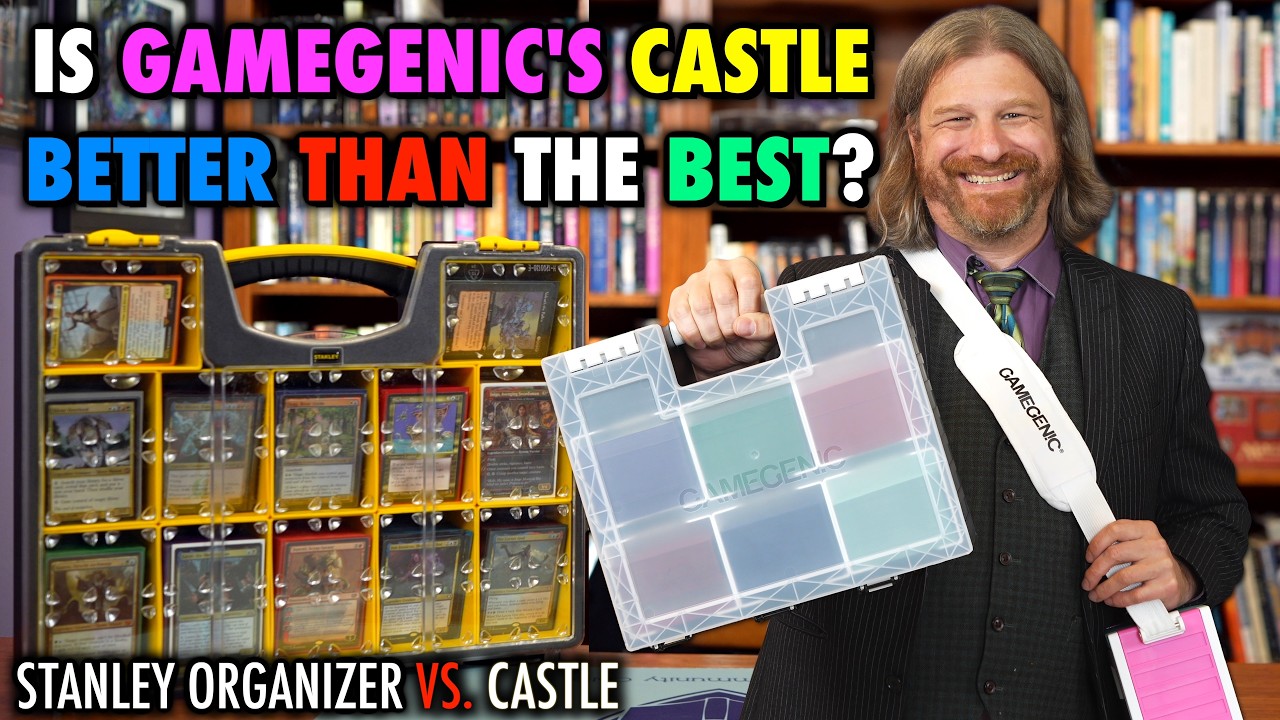 Is The Gamegenic Castle Better Than The Stanley Organizer for Magic The Gathering and Pokemon Cards?