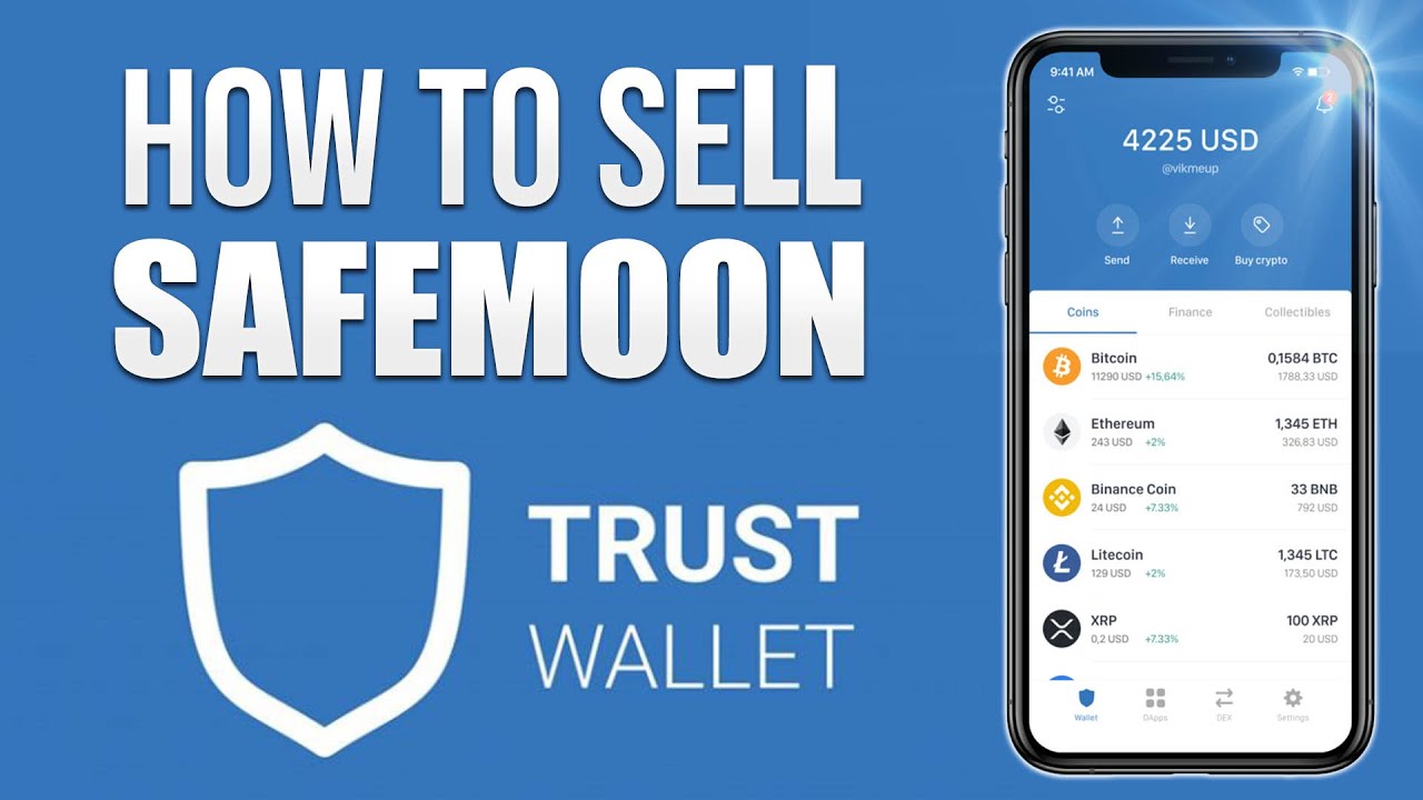 How to Sell SAFEMOON Using The Trust Wallet