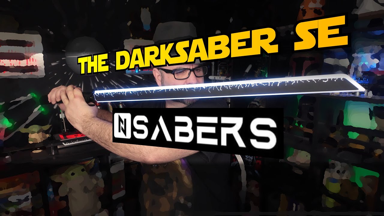 Световой меч DARKSABER SE | NSABERS | Распаковка и обзор
