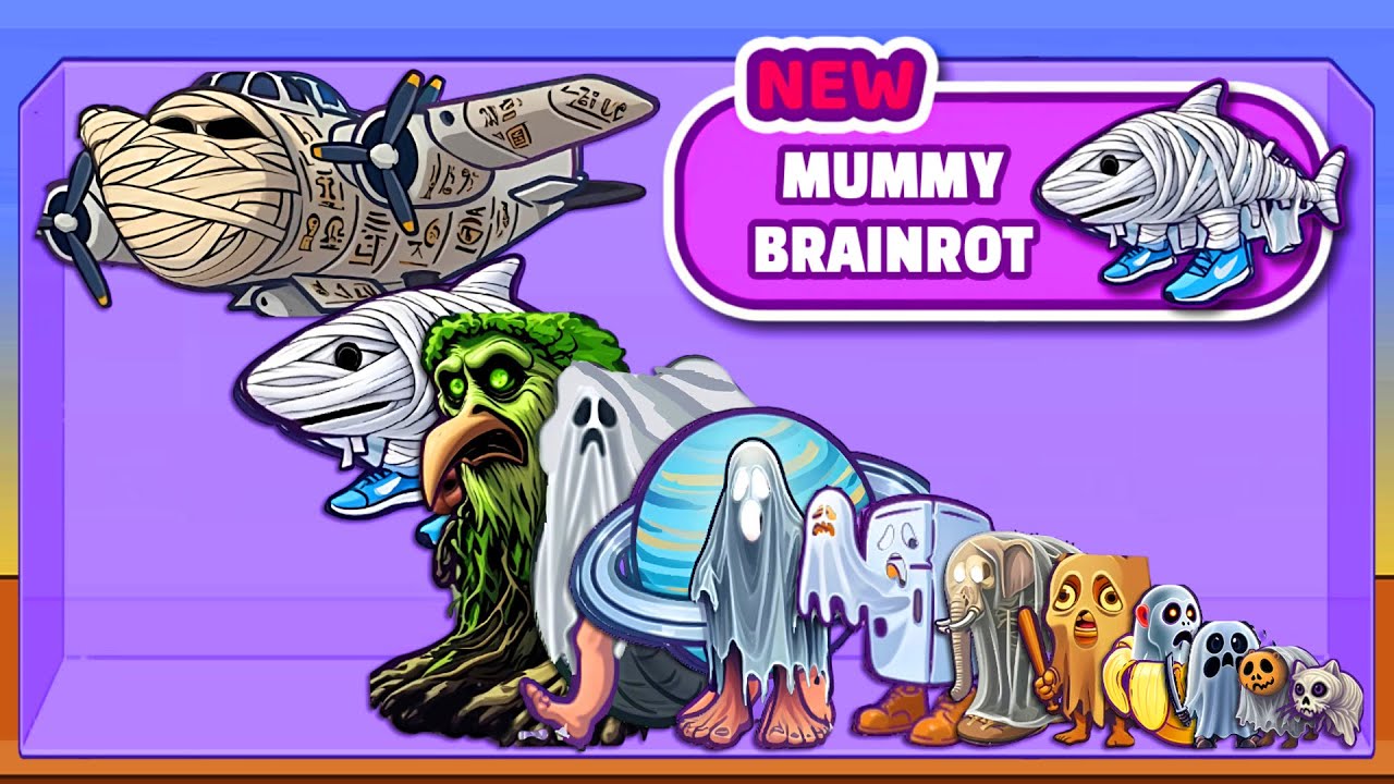 Merge Fellas Mummy Brainrot | Boss + Boss =⁉️ New Pure Brainrot Updated!