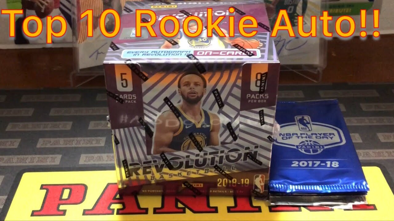 Revolution Box #4. Top 10 Rookie Auto. Watch Whole Video. Giveaway Inside. Go Hawks!!
