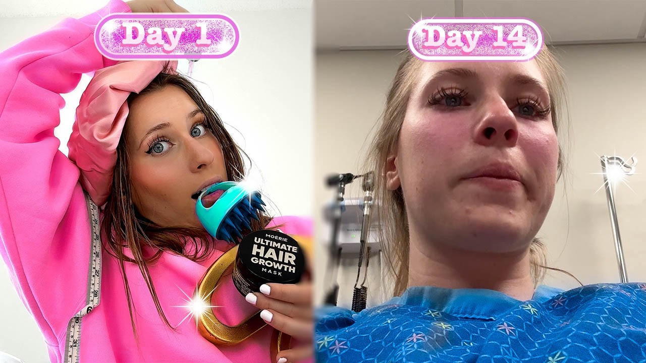 I Tested Every Hair Growth Hack at Once✨14 DAY CHALLENGE✨