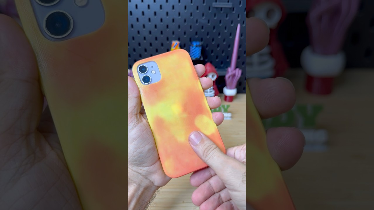 3D Printed IPhone 11/XR Case With TPU Color Change By Temp