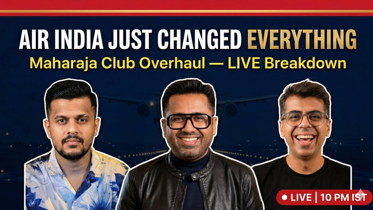 Air India Maharaja Club: What Changed, What Got Expensive, and the Credit Card Strategy | LIVE!