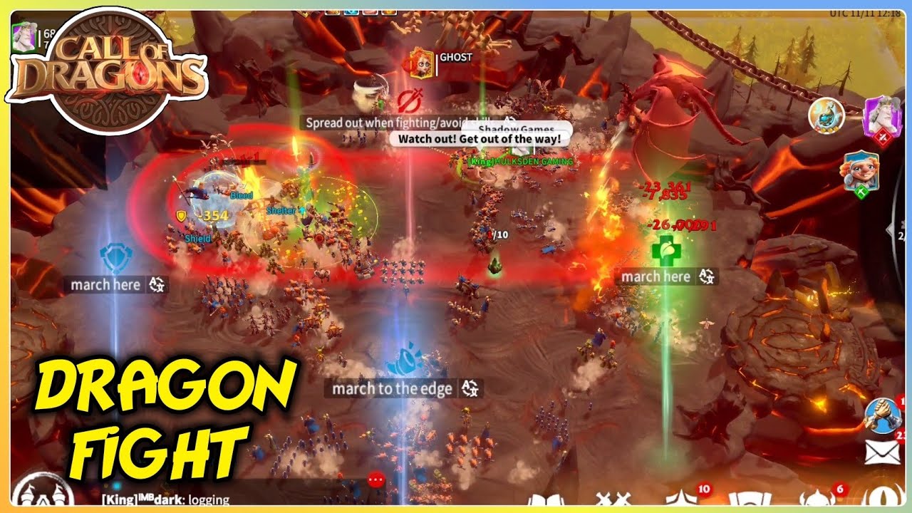 Call of dragons - Fighting the real dragon behemoth
