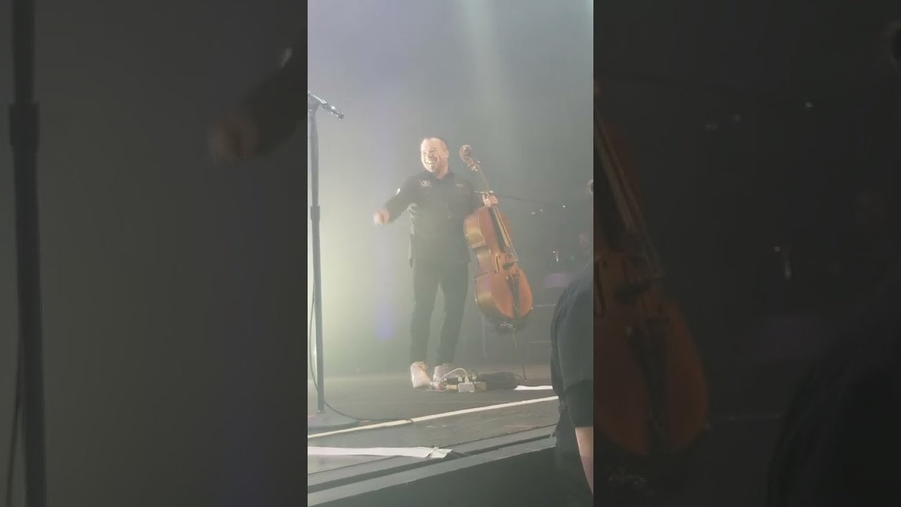 Perttu Kivilaakso Introducing Apocalyptica, Queen Elizabeth Theatre, Toronto, 2022-05-05