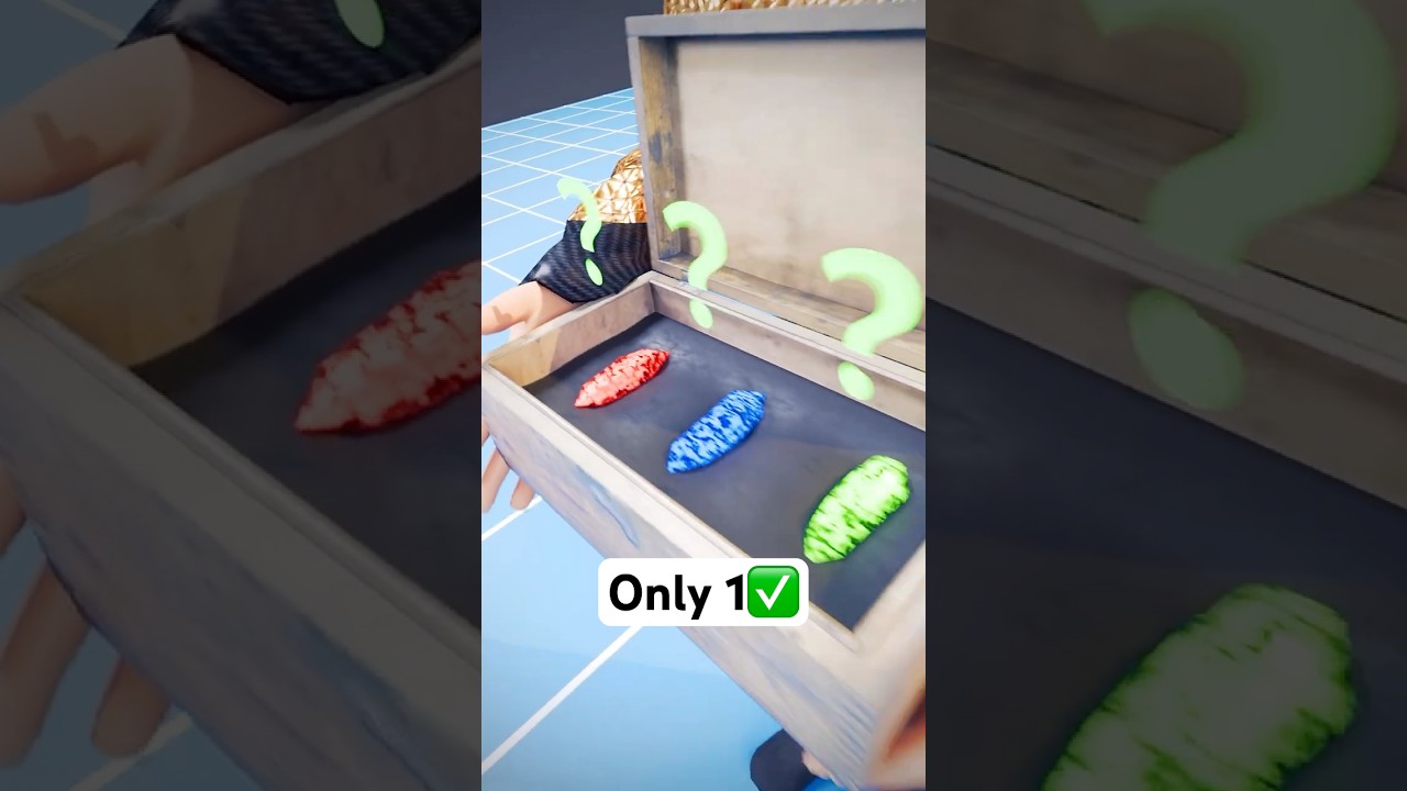 99% of people pick the wrong stone 😳#shorts