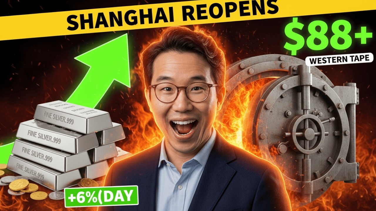 SILVER HITS $87+ | Shanghai Reopens in the Next Few Hours