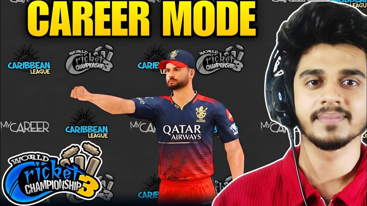 *RECORD* FASTEST DOUBLE HUNDRED🏏 WCC3 CAREER MODE