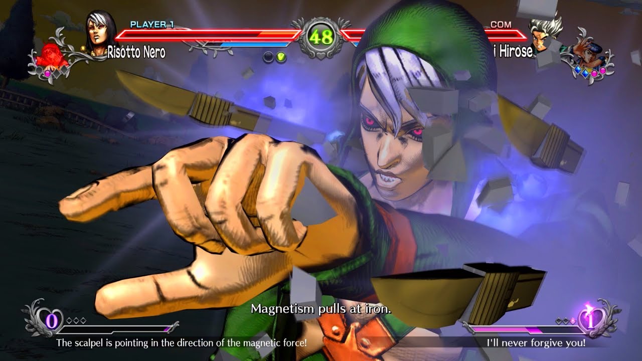 RISOTTO NERO vs KOICHI HIROSE (Hardest Difficulty) JoJo's All-Star Battle R (PS5)