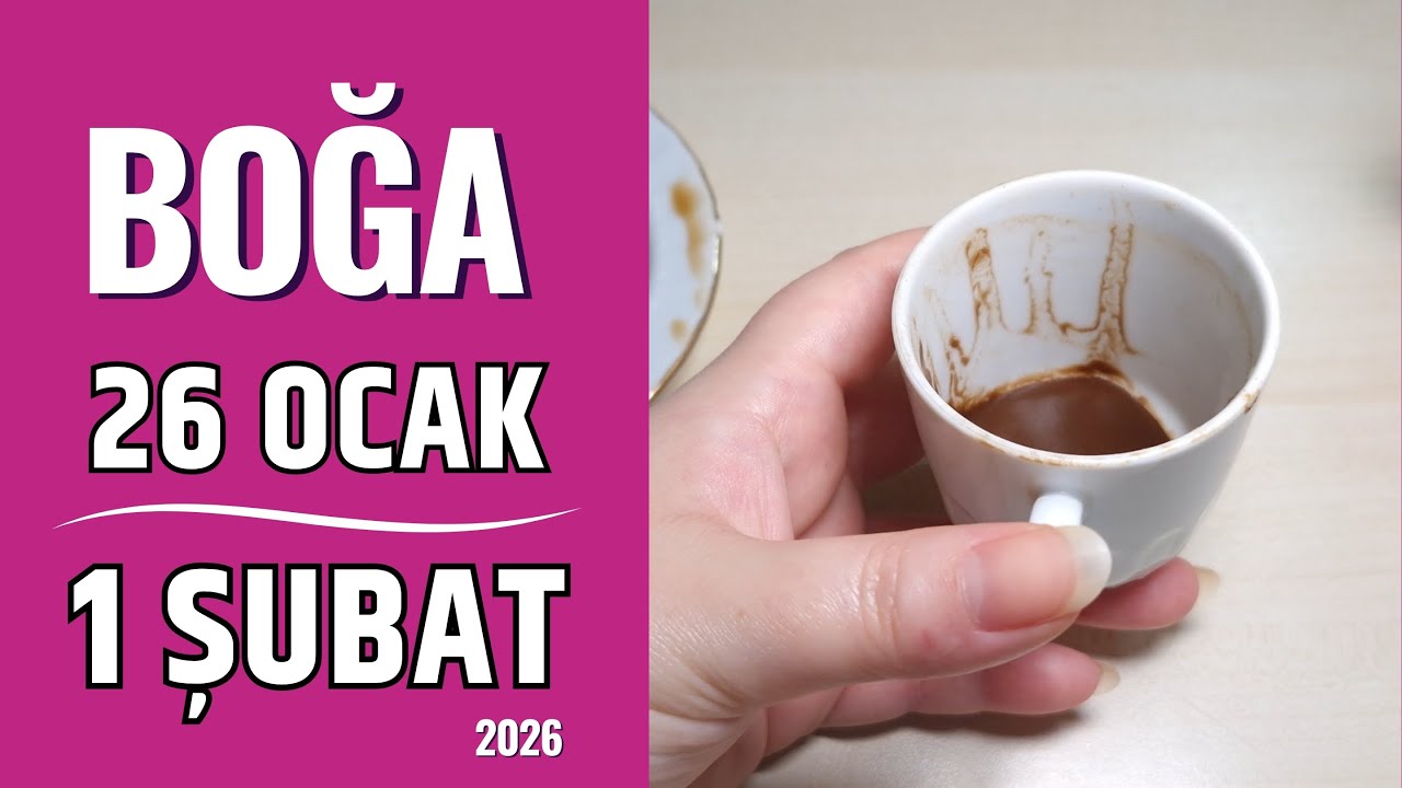 Boğa Burcu 26 Ocak - 1 Şubat 2026 Kahve Falı ile Haftalık Burç Yorumları