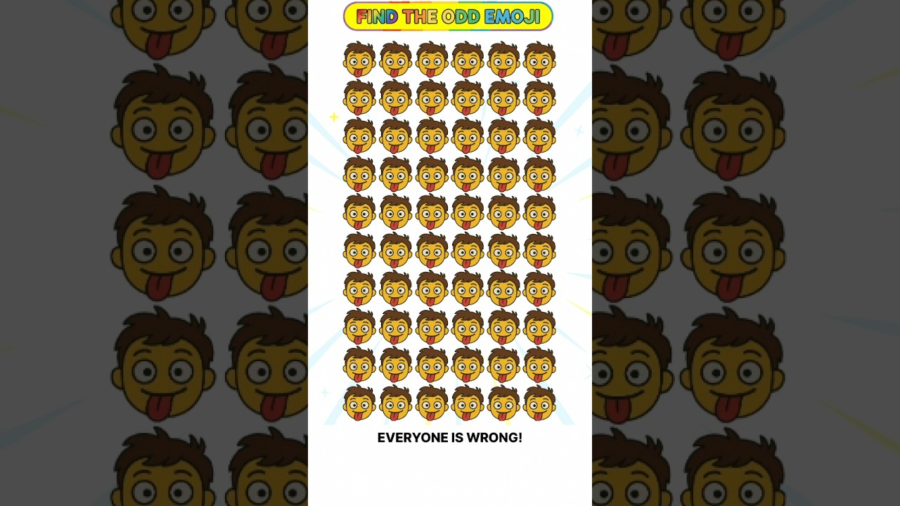 Can You Find the Odd Emoji?🤯 Emoji IQ Test | Mind Puzzle Challenge| Emoji Puzzle Challenge   