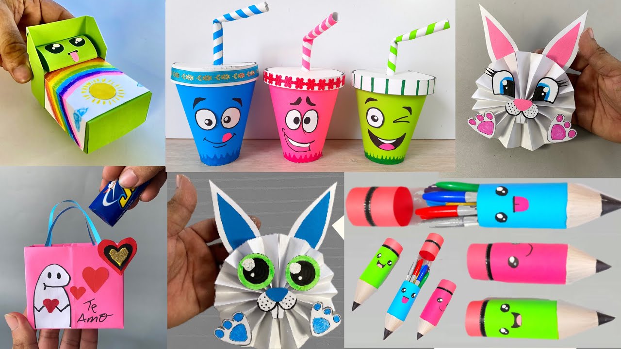 6 Manualidades Geniales y Tiernas que adorarás hacer en 5 minutos / diy cute gift ideas craft
