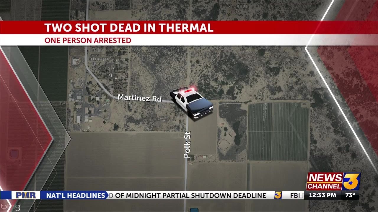 Investigators arrest suspect in connection with double murder in Thermal