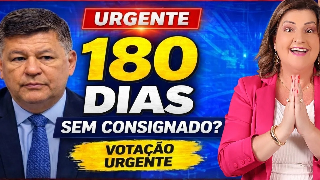 URGENTE:  SENADOR QUER SUSPENDER CONSIGNADO POR 180 DIAS !!!