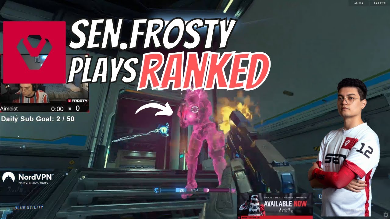 SEN Frosty gets half of teams kills -  Halo Infinite Ranked - Halo Infinite Gameplay