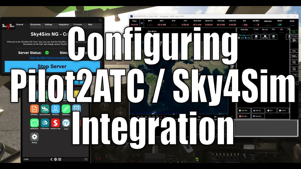 Configuring Pilot2ATC / Sky4Sim Integration