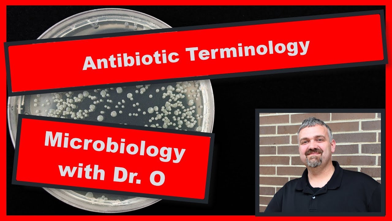 Antibiotic Terminology:  Microbiology