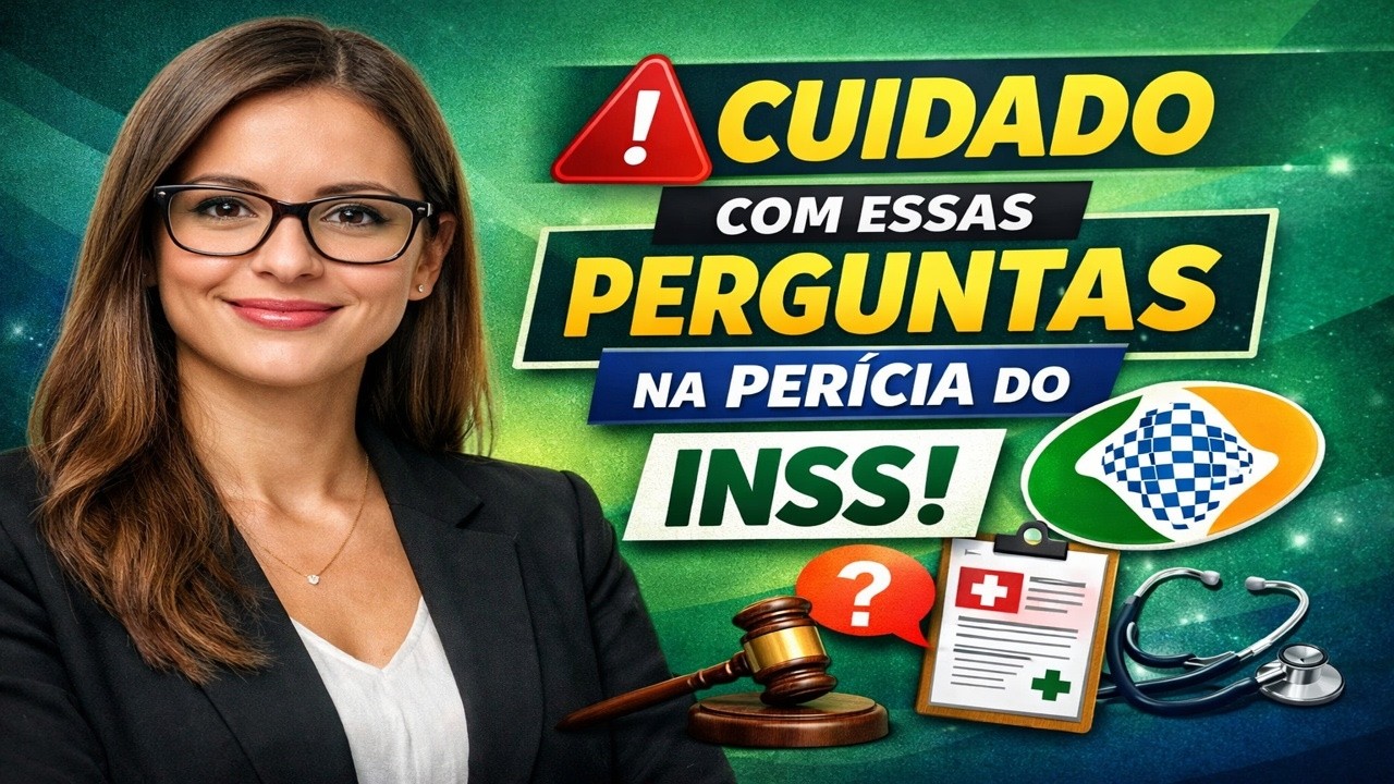 🚨 CUIDADO COM ESSAS PERGUNTAS AO PERITO DO INSS 😰