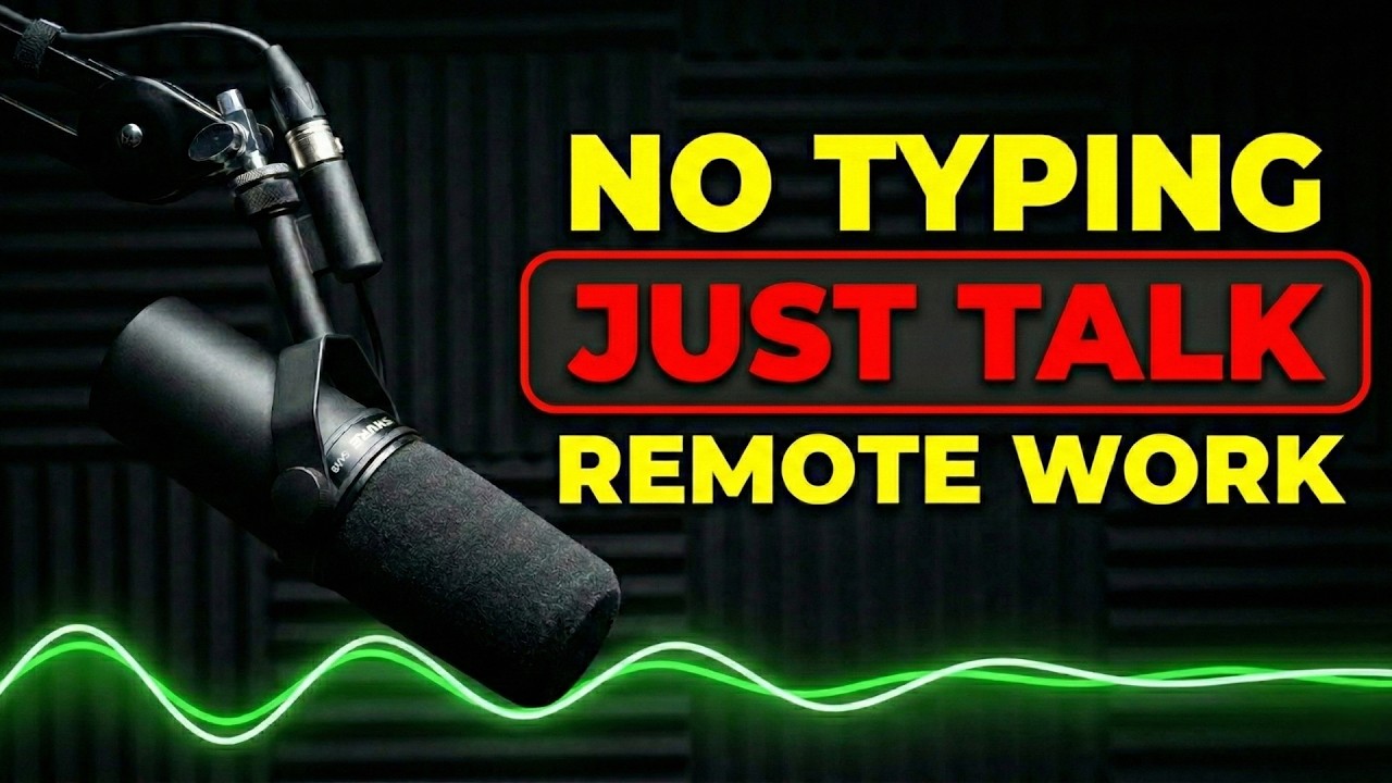 3 Work From Home Jobs BUT You Need A Good Microphone