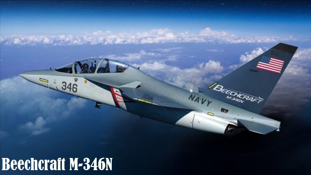 Textron and Leonardo unveil new Beechcraft M-346N jet trainer for the US Navy