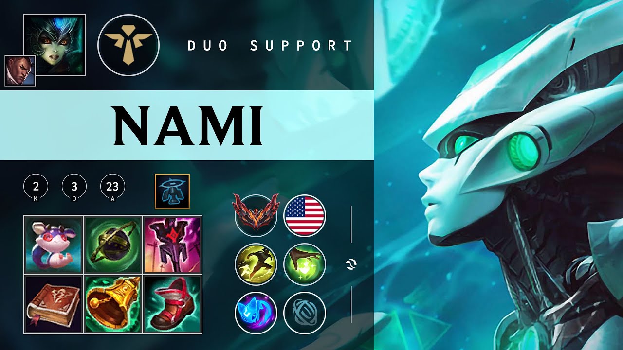 Nami Support vs Soraka - NA Grandmaster Patch 26.01
