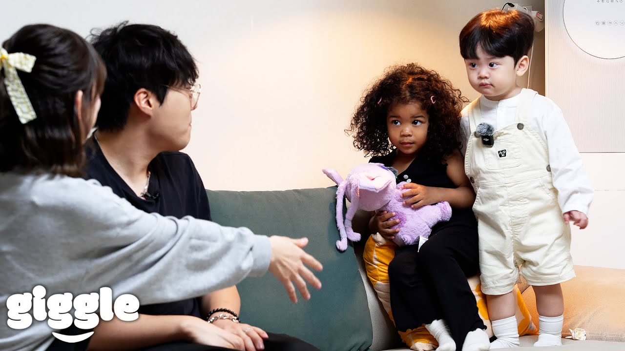 Koreans Become Parents to Blasian Siblings for a Day!