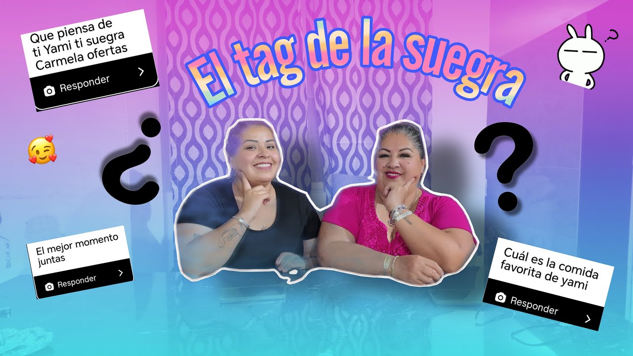 Tag de la suegra/ Realmente nos llevamos bien .