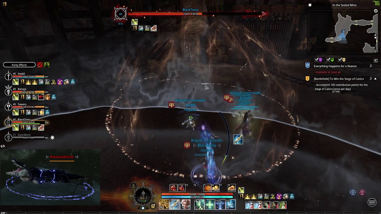 Urutus Mine Elite Endboss