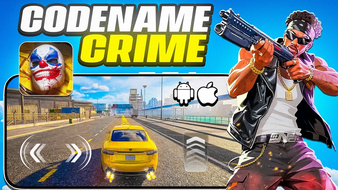 НОВАЯ мобильная игра Codename Crime City🔥 Геймплей Vice Open World — iOS и Android