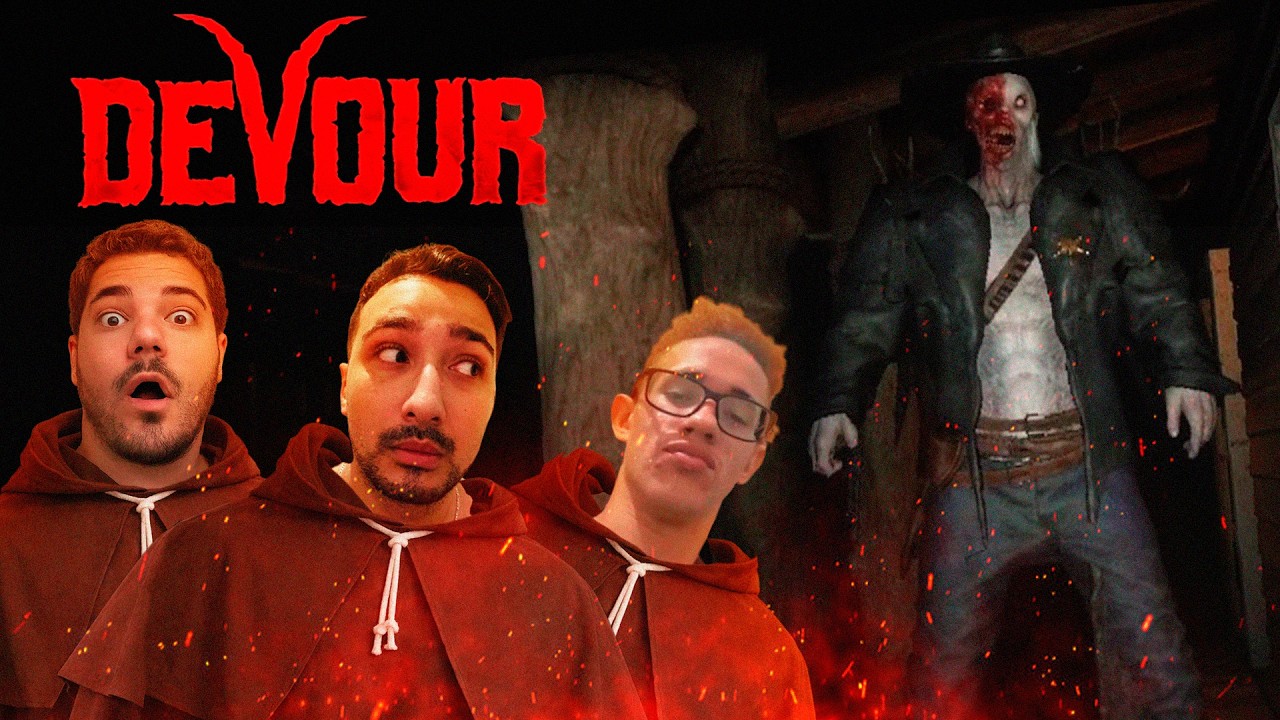 DEVOUR Três doidos tentando exorcizar um pistoleiro mais doido ainda!