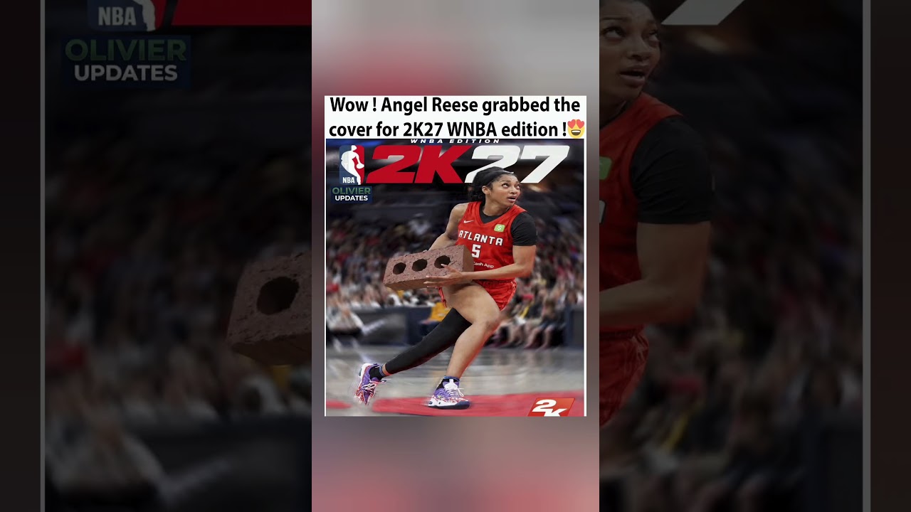 Angel Reese Is The FACE Of NBA 2K27 WNBA Edition! 💀🏀#shorts