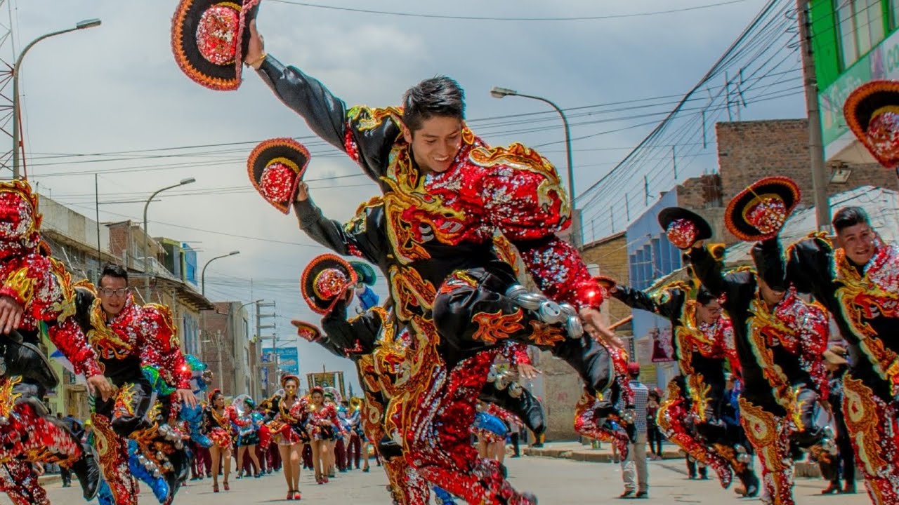 Caporales San Simón Cochabamba en Huancayo ( CANDELARIA 2019 )