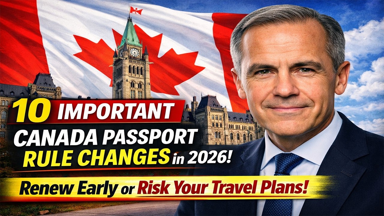 Canada Passport Changes 2026 🚨 10 New Rules You Must Know