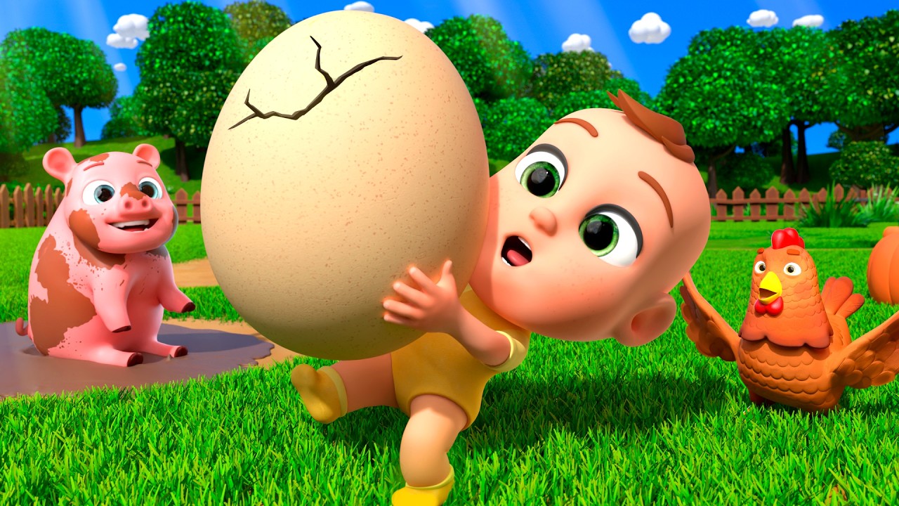 Humpty Dumpty Sat on a Farm and MORE Educational Nursery Rhymes & Kids Songs