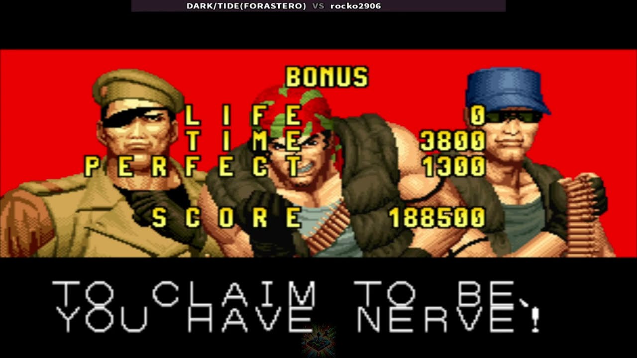 The King of Fighters '94 DARK/TIDE(FORASTERO) (MX) Vs rocko2906 (US) || Play Date 24 Feb 25