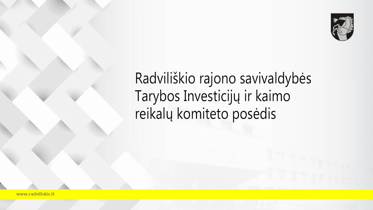 2026-02-05 Investicijų ir kaimo reikalų komiteto posėdis. I dalis