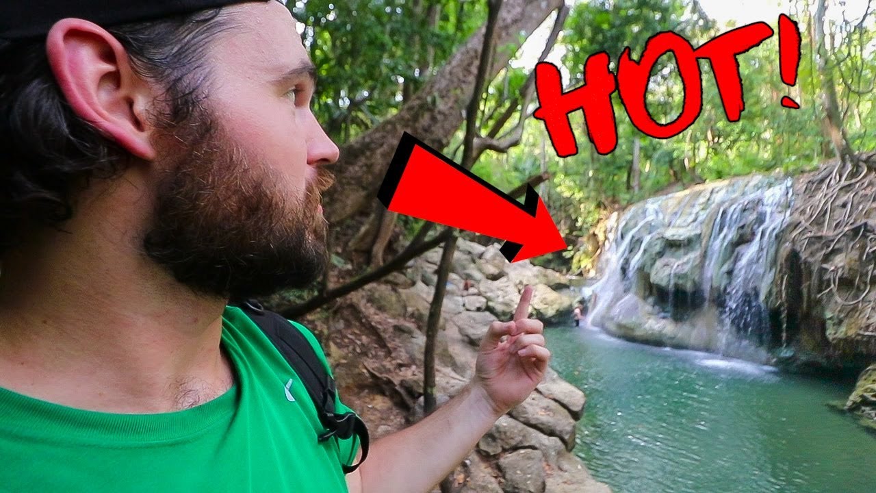 HOT SPRINGS WATERFALL IN GUATEMALA! - Finca El Paraiso, Rio Dulce - Guatemala Series | Episode 16