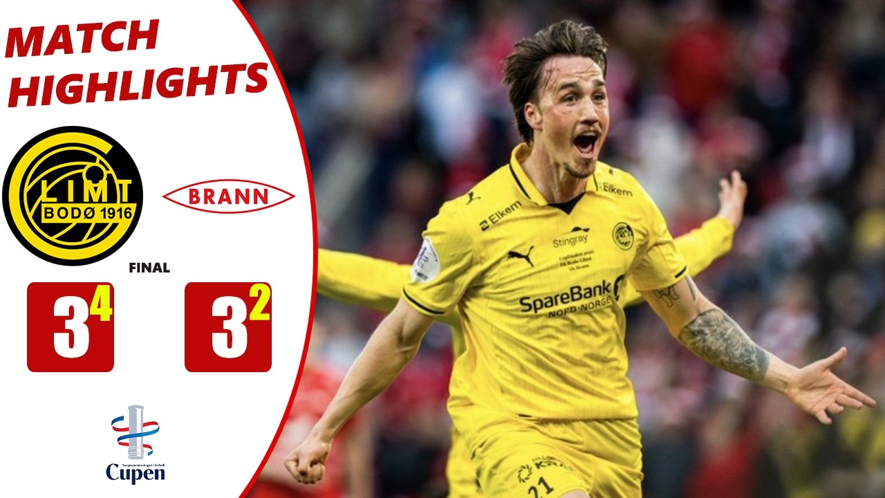 Bodo/Glimt vs Brann Highlights 🔥 NM Cup 2025/2026 Final