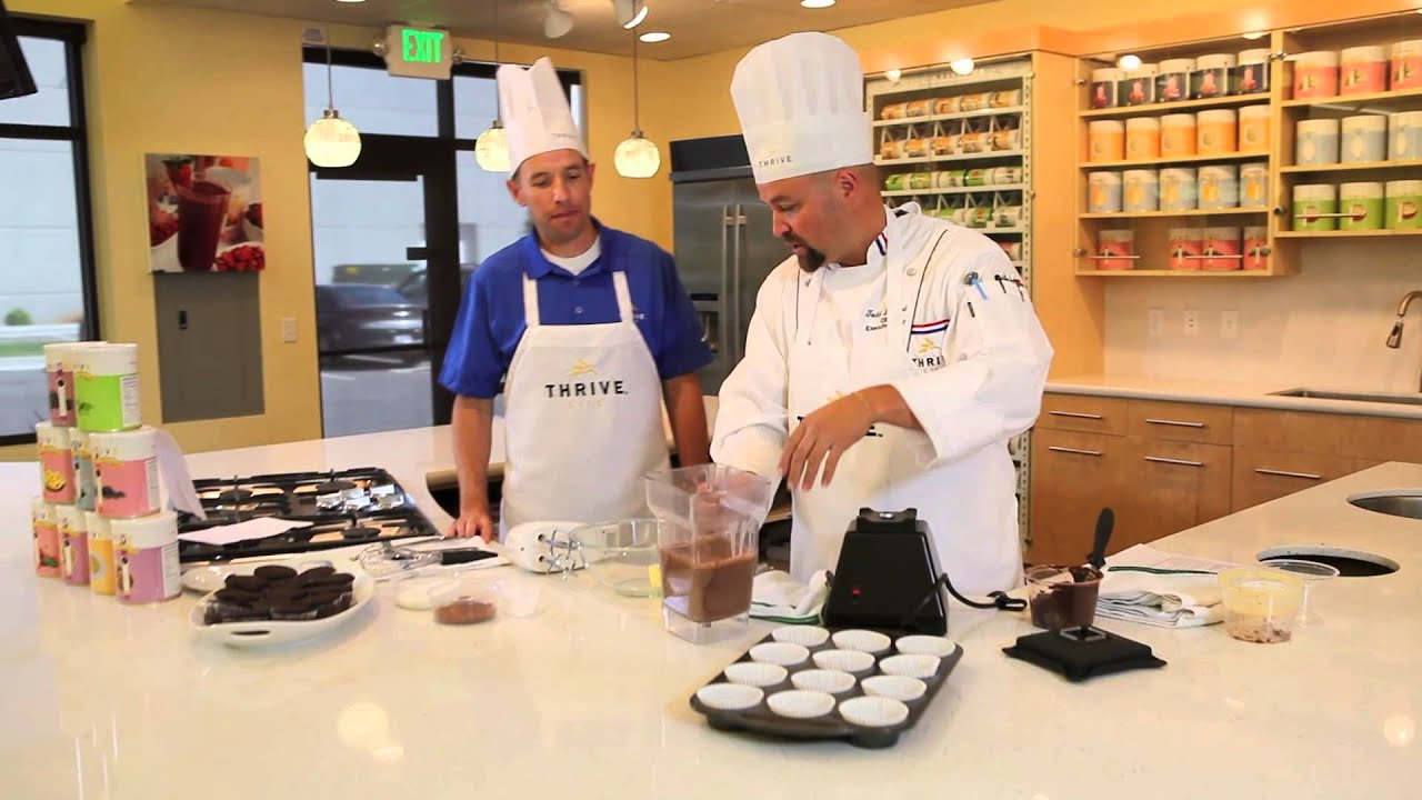 Thrive Life: Black Bean Chocolate Cupcakes