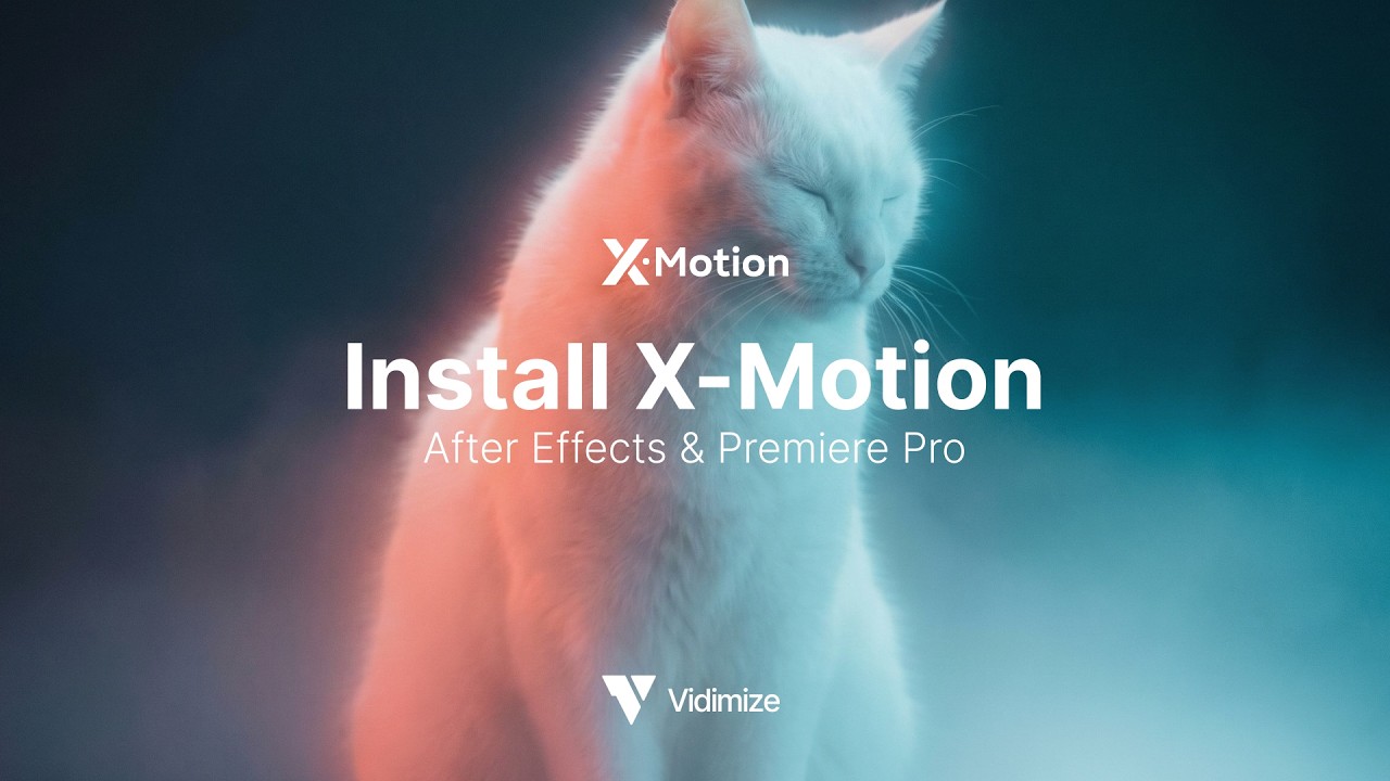 How to Install X-Motion &mdash; AI Plugin for After Effects & Premiere Pro