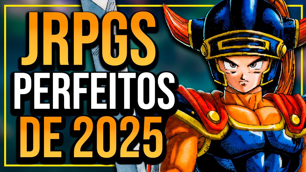 10 JRPGs INCRÍVEIS de 2025 que você PRECISA JOGAR.