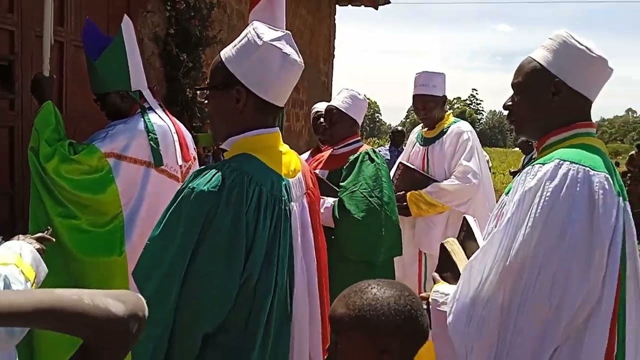 Ceremonious Church opening of LUGARI Diocese New Church by Arch Bishop Ezekiel Enane Ondeko