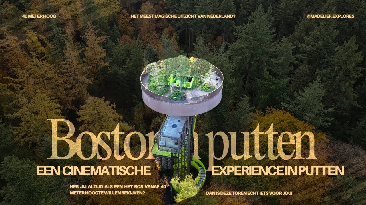De Bostoren in Putten &ndash; het mooiste herfstuitzicht van Nederland? 🍁🔥