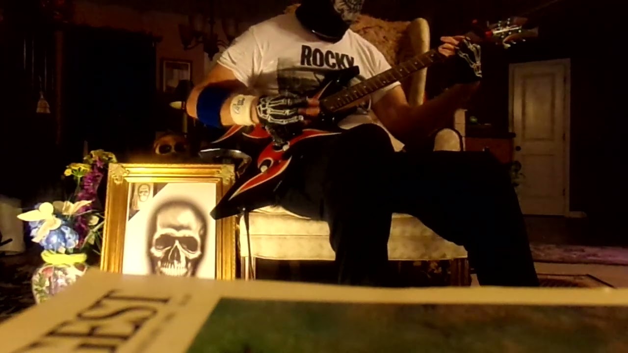 SLAYER "REPENTLESS" 2015 RIFFS ORIGINAL E-FLAT "BC RICH WARLOCK