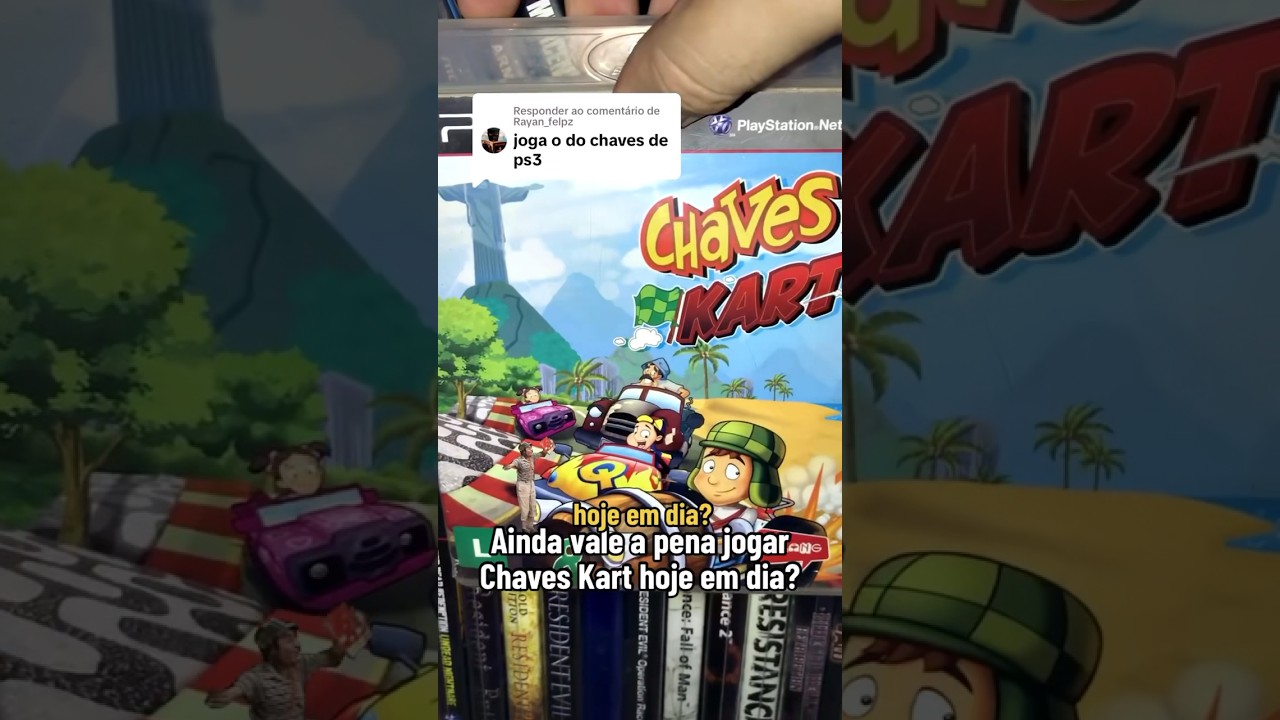 Chaves Kart, ainda vale a pegar jogar hoje em dia? #chaves #chaveskart #ps3 #gamereview #racinggames